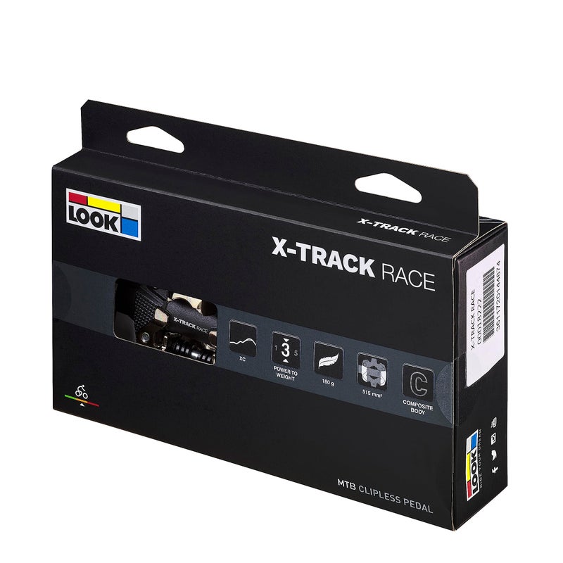 LOOK Cycle â€“ X-Track Race â€“ Composite Body - Chromoly+ Axle - Clipless Pedal - Extreme Reliability, Large Support Surface - MTB Bike Pedals - Image 3